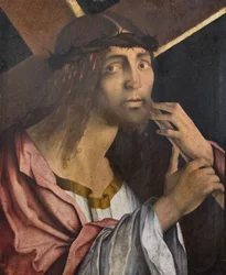 Le Christ portant la croix, fin du XVe siècle