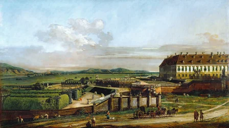 Le château de Schlosshof vu du nord
