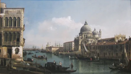 Vue du Grand Canal : Santa Maria della Salute et la Dogana depuis le Campo Santa Maria Zobenigo