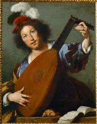 Un joueur de luth