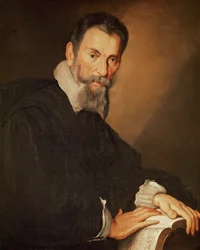 Claudio Monteverdi (huile sur toile)