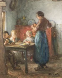 Un repas frugal