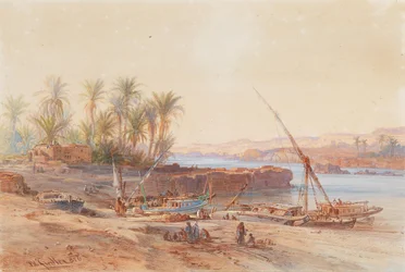 Bateaux sur le Nil