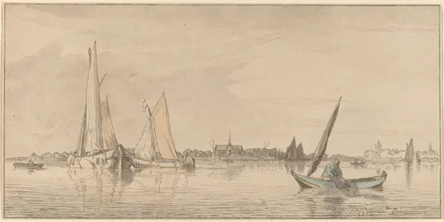 Rivière avec ville