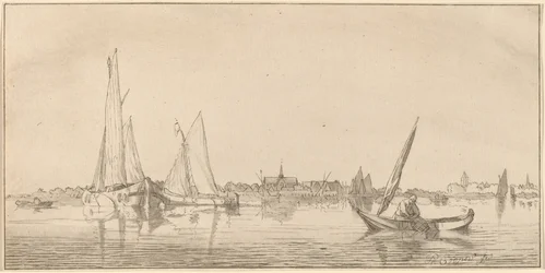 Rivière avec ville