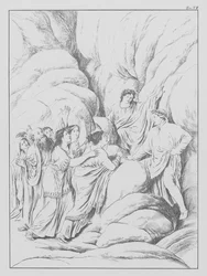 La Divine Comédie de Dante, Purgatorio, Planche VII