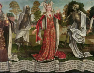 Danse macabre : impératrice (détail)