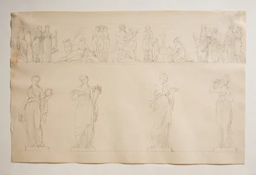 Apollon, les Grâces et les Muses