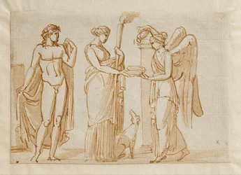 Bacchus, Diane et Victoire ( )