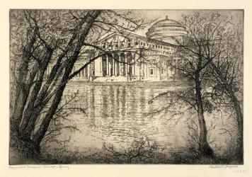 Bâtiment des beaux-arts--Printemps