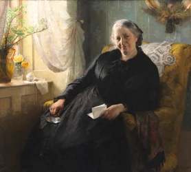 Portrait de Cecilie Trier, née Melchior