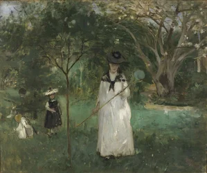 La Chasse aux papillons, 1874