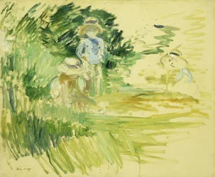Enfants au bord du lac, 1894