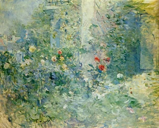 Le jardin à Bougival, 1884