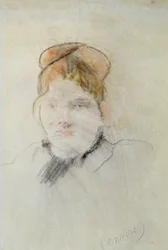 Tête de femme, 1886