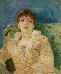 Jeune femme au divan