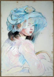 Petite fille avec panier