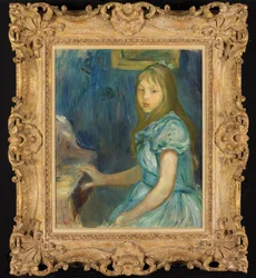 Lucie Léon au piano