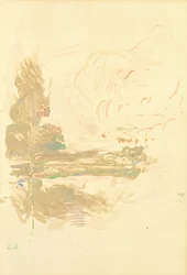 Reflets dans la Seine, 1890