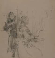 Étude pour La Musique, 1893