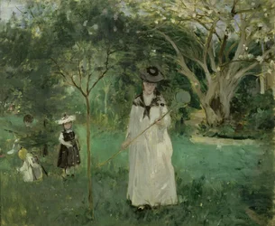 La Chasse aux papillons, 1874