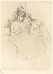 La Leçon de dessin, 1888-1890