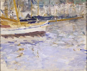 Le port de Nice, hiver 1881-82