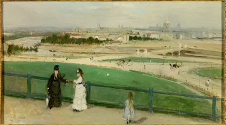 Vue de Paris depuis les hauteurs du Trocadéro