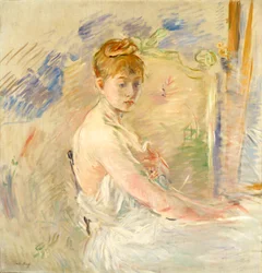 Jeune fille se levant