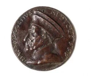 Médaille représentant Cosimo il Grande : recto