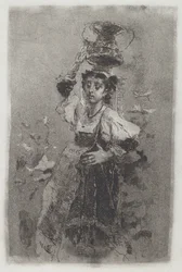 Femme paysanne de la Campagne [Ciociara]