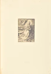 La Vierge couronnée par un ange