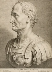 Jules César, dictateur perpétuel, des Douze hommes célèbres grecs et romains, vers 1633