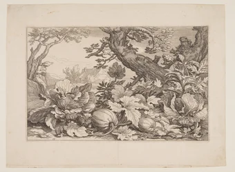 Planche 13, tirée de Paysages avec fermes