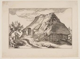 Planche 9, tirée de Paysages avec fermes