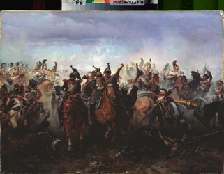 La bataille de Fere Champenoise, le 25 mars 1814