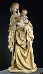 La Madone de Krumauer, vers 1400