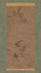Su Shi à dos d