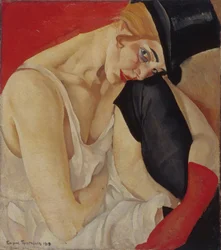 Dame au chapeau haut de forme, 1919