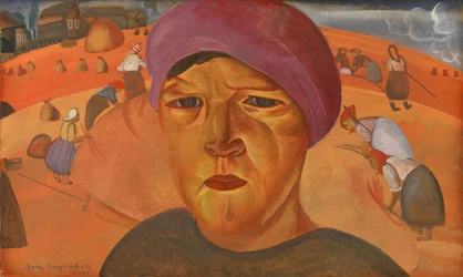 Paysanne russe de la série Les Visages de Russie, 1923