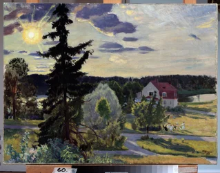 Paysage du soir