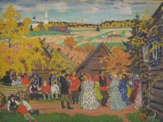 Fête de village, 1924