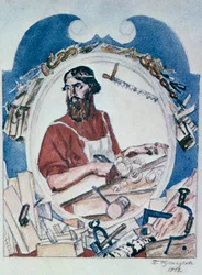 Le Charpentier, 1918