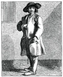 Un ramoneur, 1737-1742