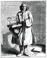 Ciseaux ou couteaux, 1737-1742