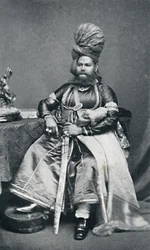 Maharaja de Panab, Présidence de Bombay, 1902
