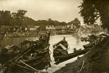 Mandalay, vers 1870, 1901