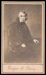 Portrait de Roger Brooke Taney 1777-1864, avant 1864