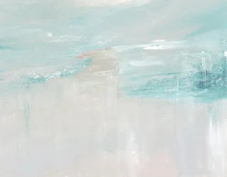 Horizon bleu tendre