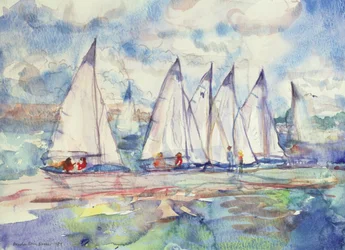 Voiliers bleus, 1989